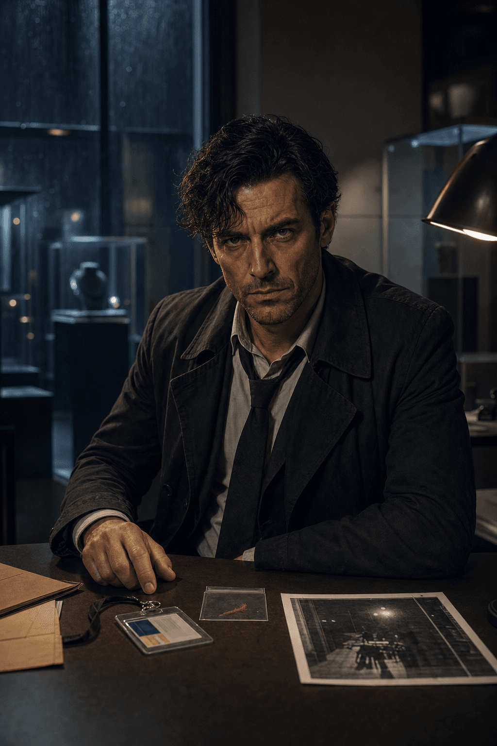 L’inspecteur Armand Lenoir dans une ambiance cinématographique